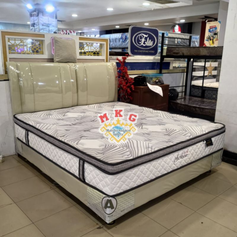 Kasur set kangaroo Sohee 160 x 200 tinggi 30 cm original kangaroo springbed