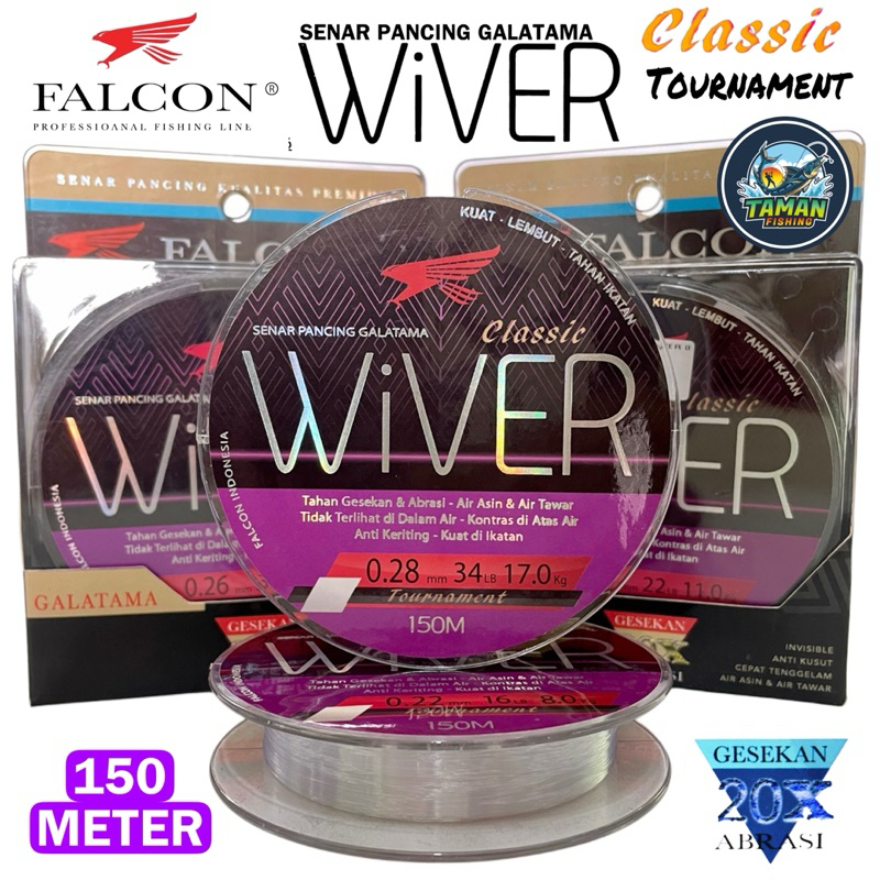 Senar Pancing Galatama Falcon WIVER 150Meter
