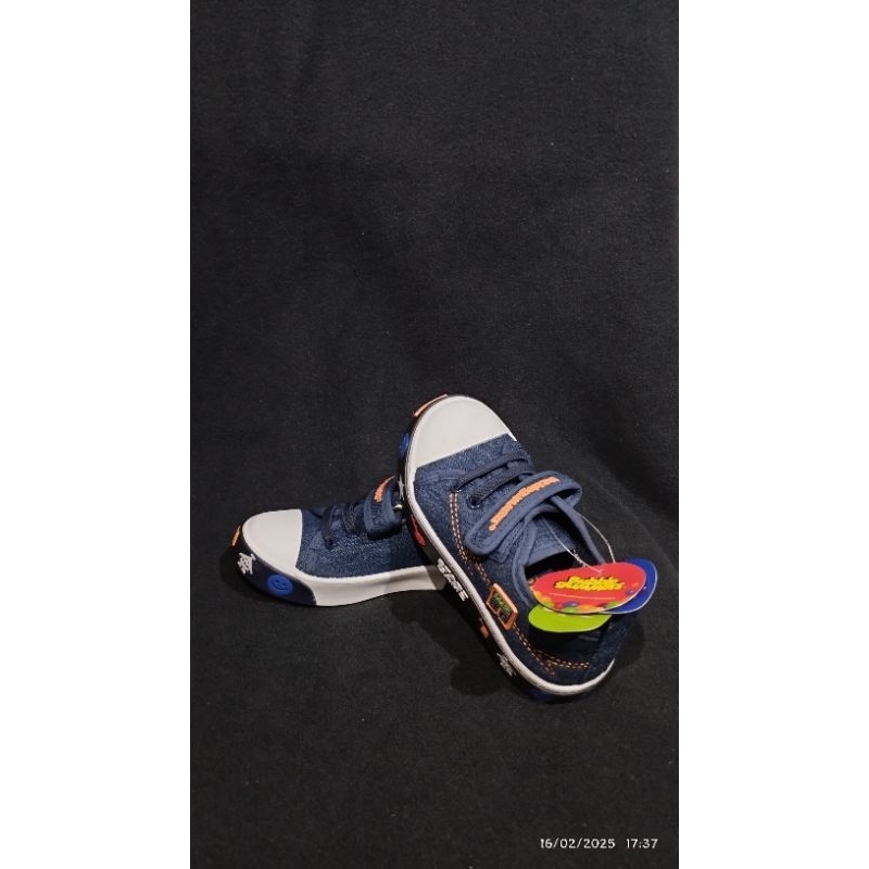 Sepatu anak jeans-navy BUBBLE GUMMERS LED