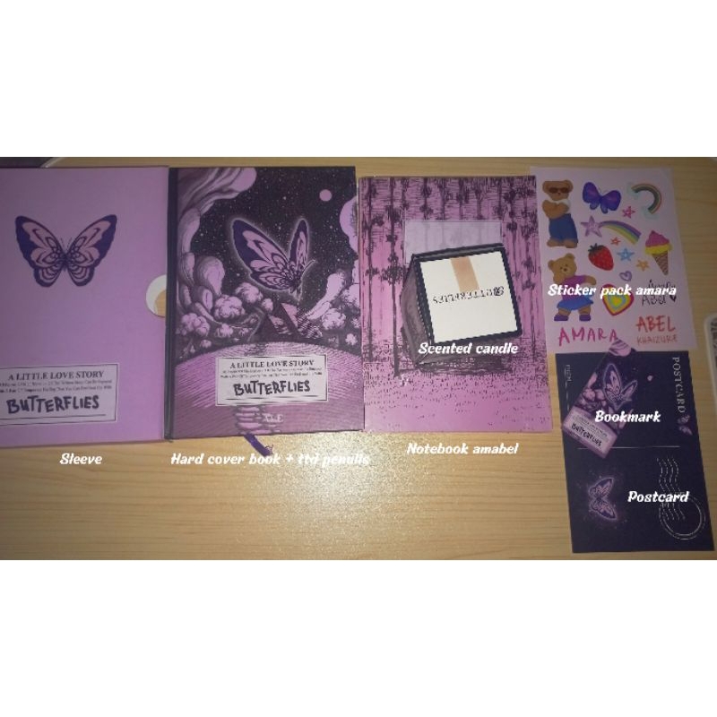 preloved novel butterflies abel ori good condi @______wici