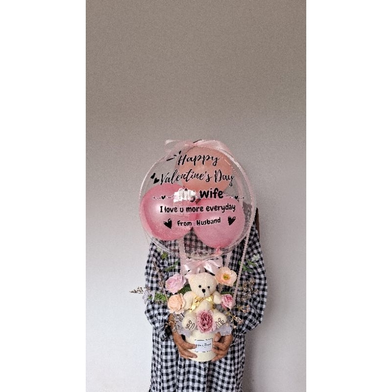 Buket Balon WISUDA ( pvc )