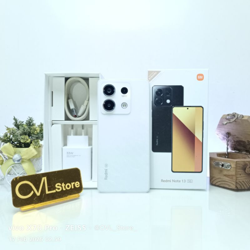 Xiaomi Redmi Note 13 5G RAM 8/256 GB HP Second Murah Original