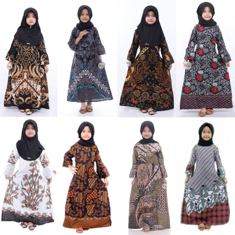 BAJU GAMIS ANAK PEREMPUAN GAMIS ANAK GAMIS BATIK BAJU BATIK PEREMPUAN BATIK GAMIS BAJU PEREMPUAN