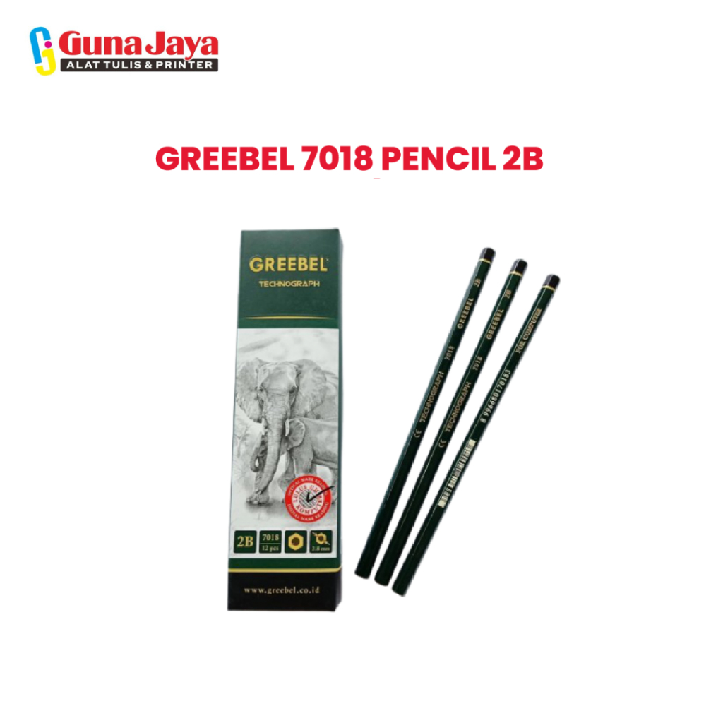 

GREEBEL 7018 PENCIL 2B (SATUAN)