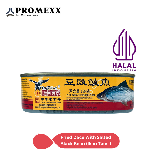 

IKAN DACE EAGLE COIN | Fried Dace with Salted Black Bean (Ikan Tausi)