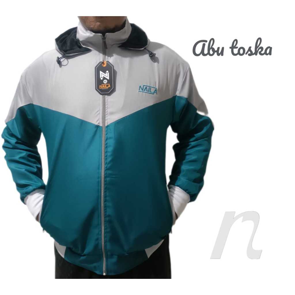 PROMO [NAILA] Jaket parasut pria/ jaket winduner pria wanita jaket murah jaket kombinasi PROMO