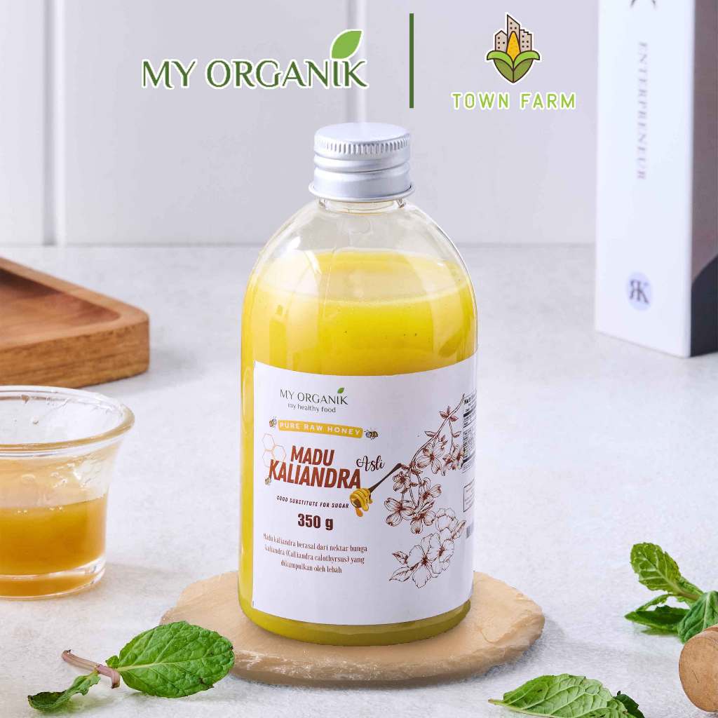 

My Organik Pure Madu Raw Kaliandra Premium Quality 100% Murni Original 350 gr