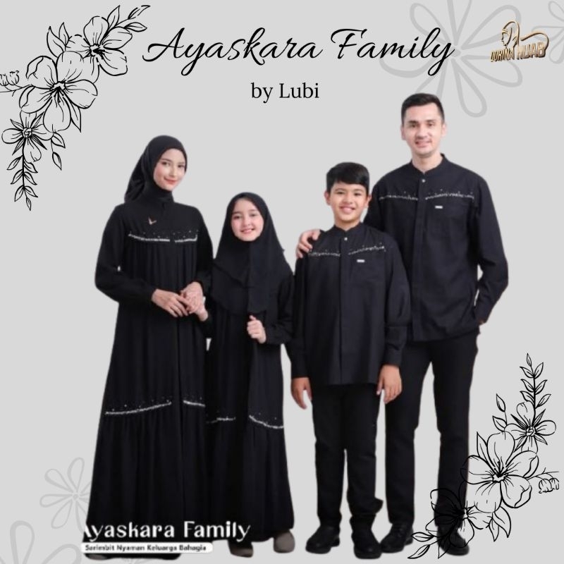 SARIMBIT LUBI AYASKARA BLACK / SARIMBIT LUBI 2025 / SARIMBIT KELUARGA