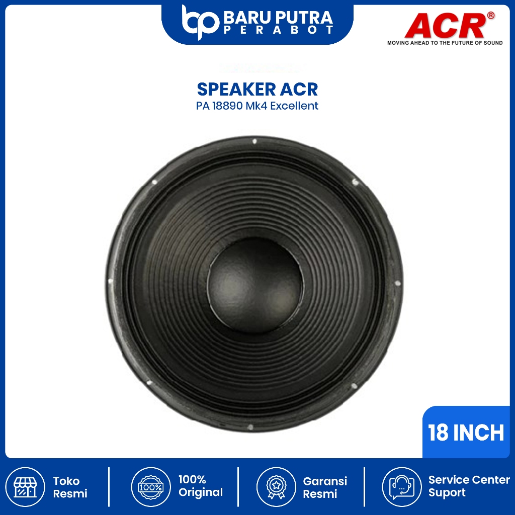 ACR Speaker Subwoofer 18″ PA 18890 Mk4 Excellent