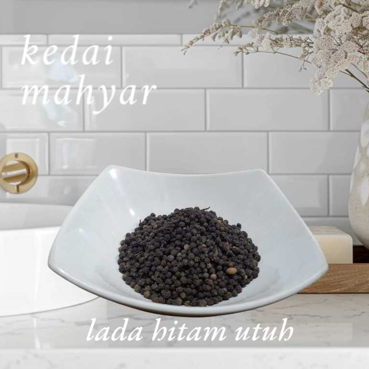 

Lada hitam dan putih (utuh dan bubuk)
