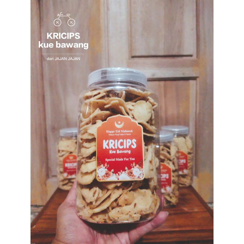 

KRICIPS Kue bawang 500gr