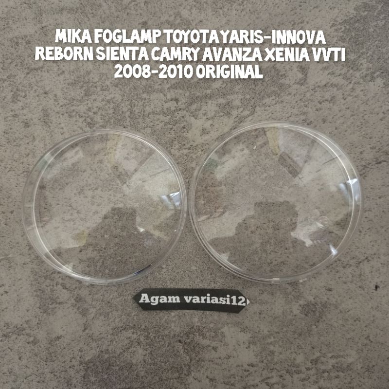 Mika Foglamp Toyota Toyota Yaris-innova Reborn Sienta Camry Avanza Xenia VVTI 2008-2010 ORIGINAL