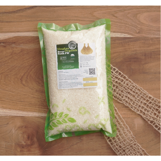 

Lingkar Organik Beras Pandan Wangi Putih 1kg/5 kg - Beras Pandan Wangi