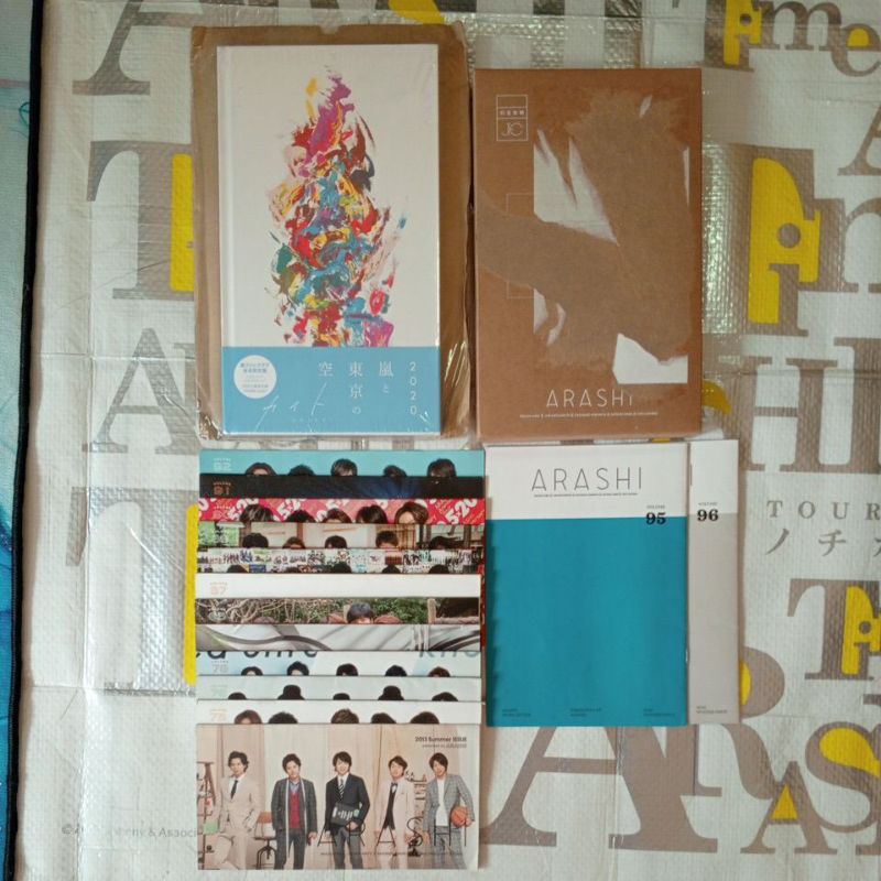 J-Pop ARASHI Fanclub merchandise official