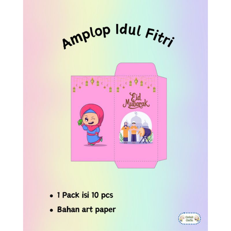 

Amplop Idul Fitri (anak perempuan)