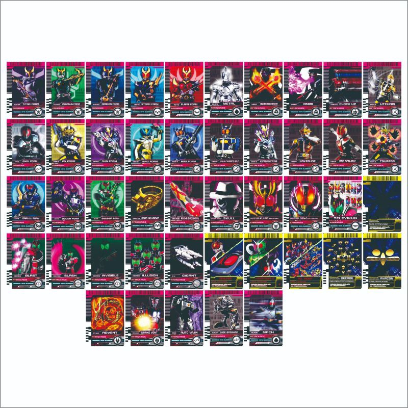 Custom Card Kamen Rider Decade Attack Ride Dan Form Ride
