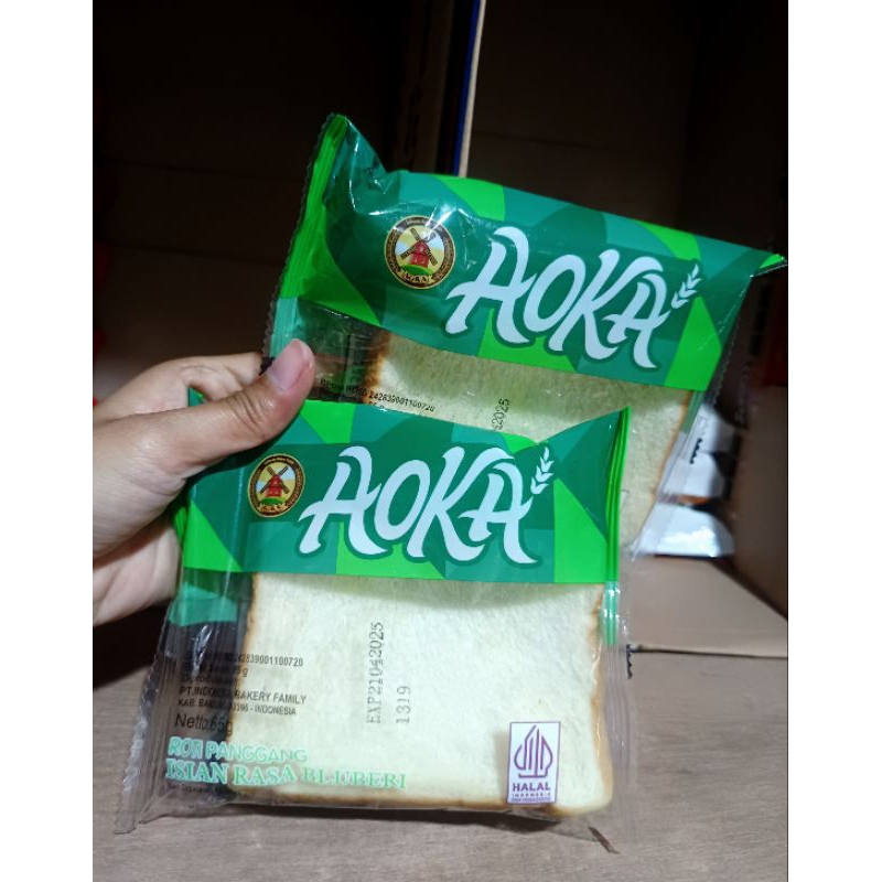 

AOKA Roti Panggang - Netto 65gr RANDOM