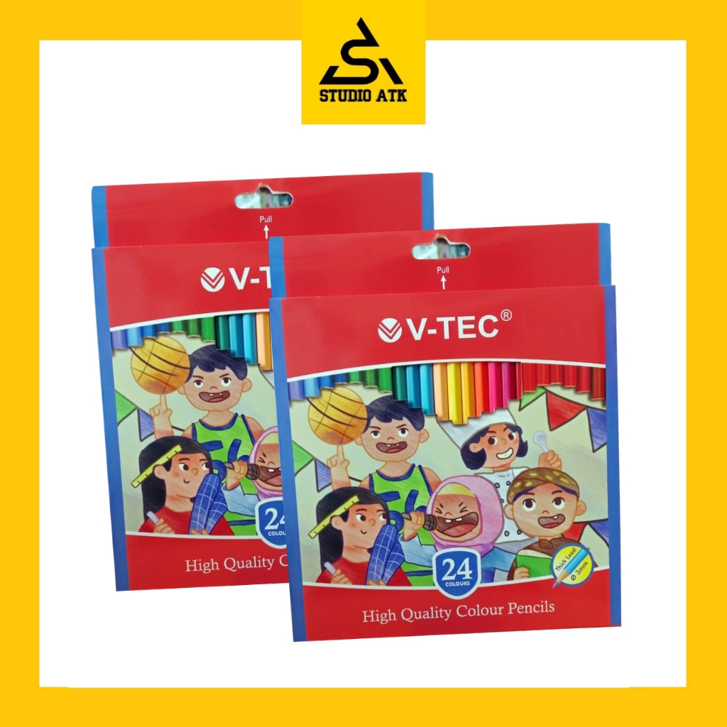 

PENSIL WARNA V-TEC 24W