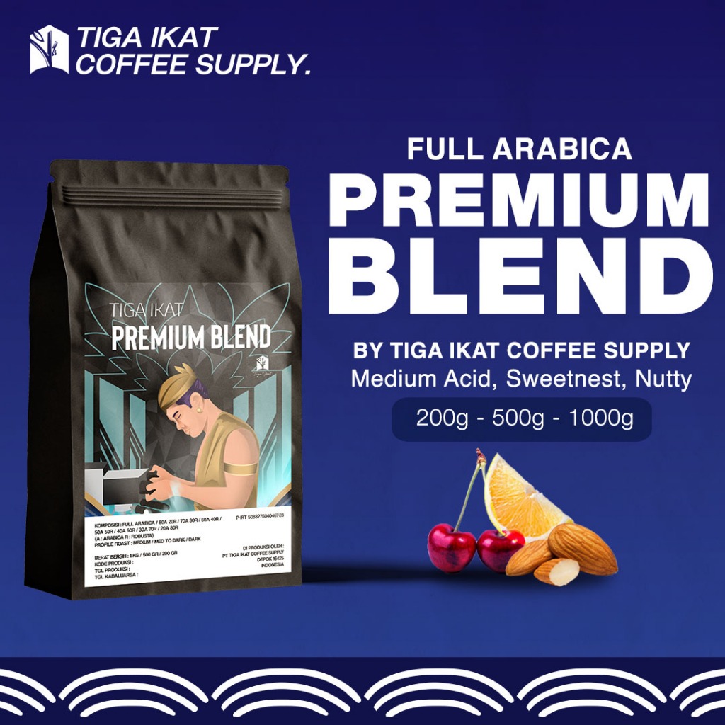 

ESPRESSO BLEND PREMIUM / HOUSE BLEND PREMIUM ARABICA 100%
