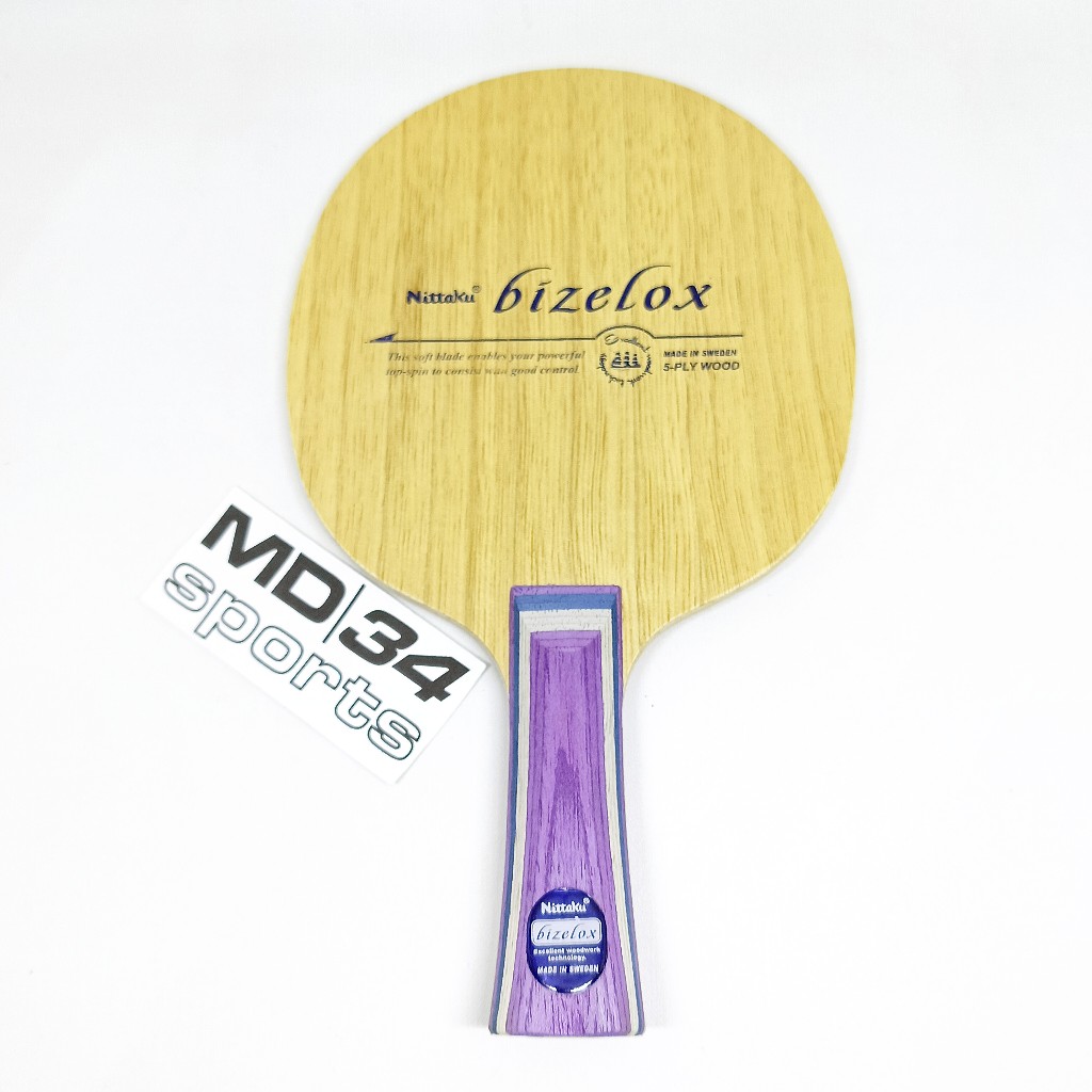 Kayu Nittaku Bizelox - blade / kayu / bet pingpong murah