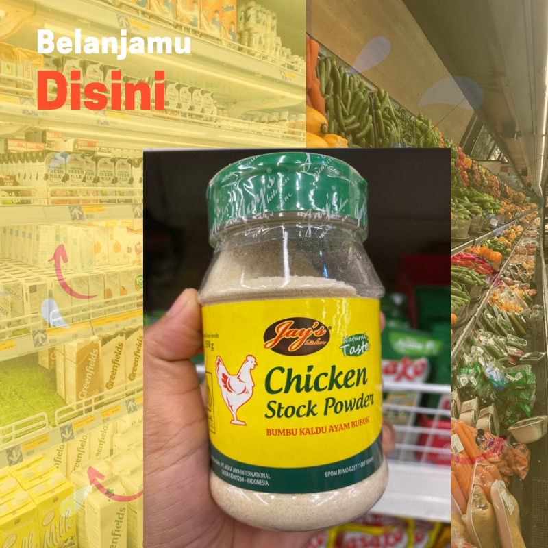 

Jays chicken / beef stock powder 150 gram
