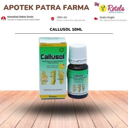 CALLUSOL 10ML OBAT KAPALAN