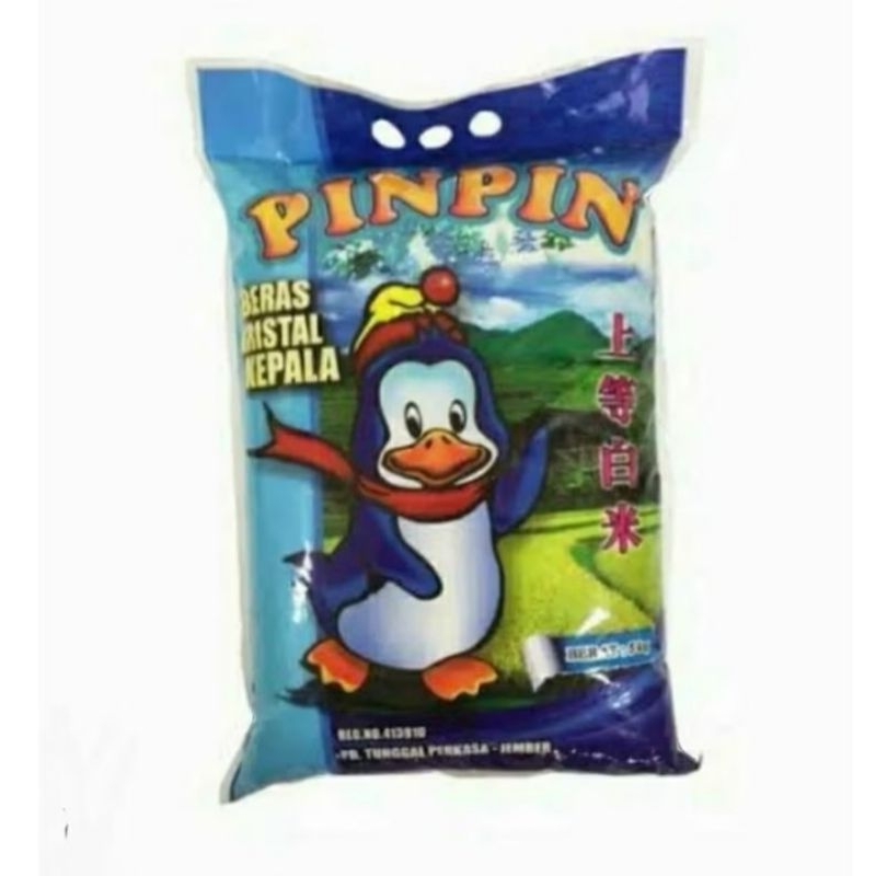 

BERAS PIN PIN 5 KG KUALITAS PREMIUM ENAK DAN PUNEL
