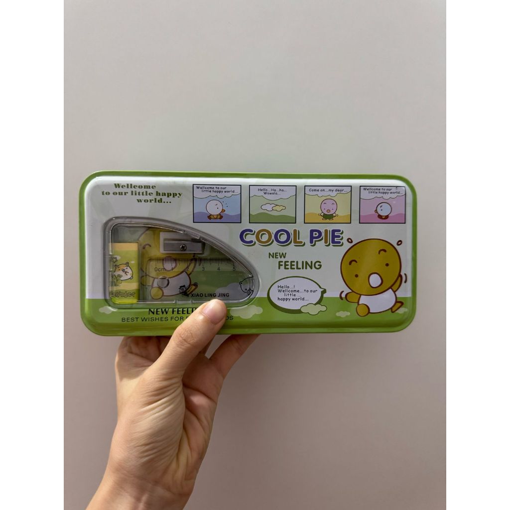 

Tempat Pensil Pulpen Kaleng Anak Alat Tulis PRELOVED