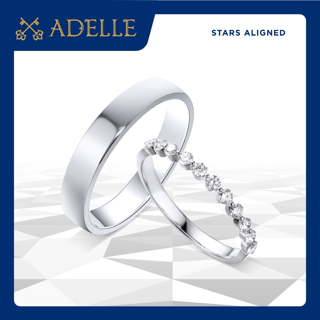 Adelle Jewellery Evermore Wedding Ring - Cincin Pernikahan