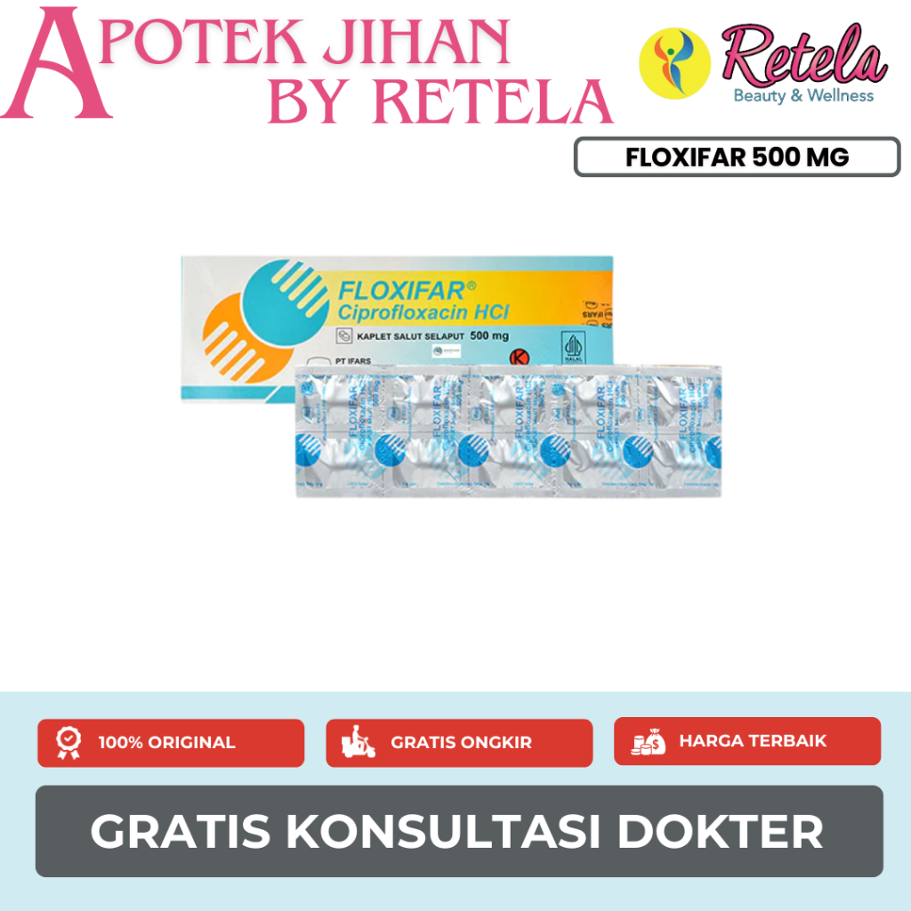 Floxifar 500 mg 10 Kaplet