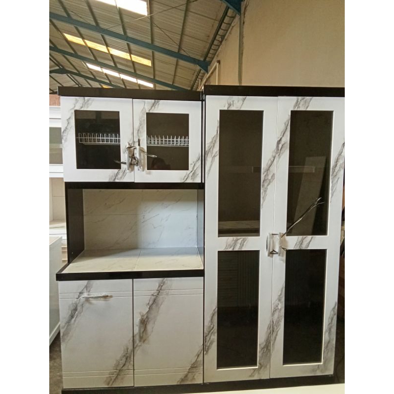 lemari sayur besar 4 pintu keramik bisa kirim keseluruh Jabodetabek