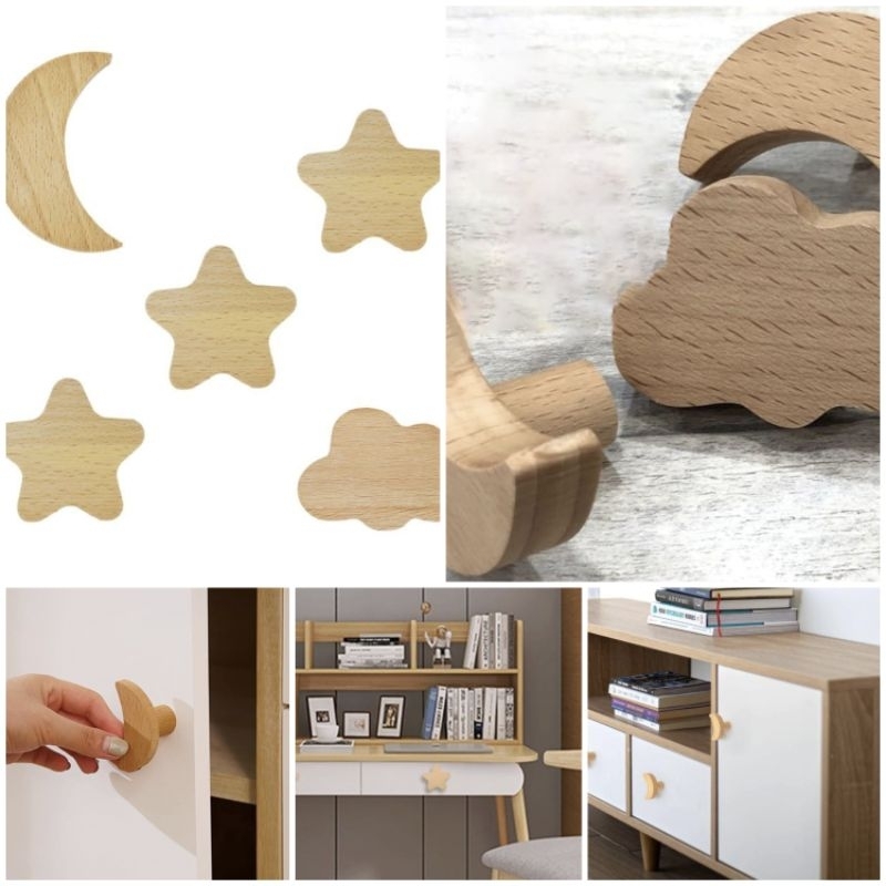 Handle Pintu Lemari/Laci Tarikan Pintu Lemari Bentuk Lucu Handle Pintu Laci/Lemari Anak