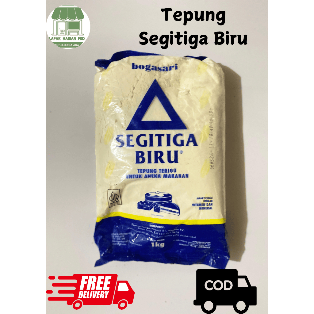 

Tepung terigu segitiga biru bogosari 1 kg