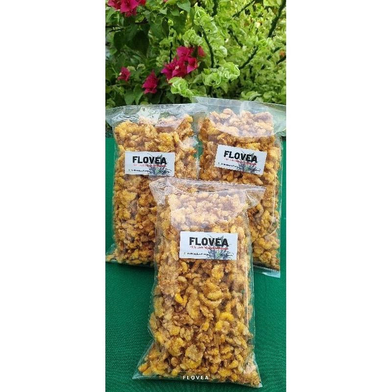 

Cemilan Batik Madura Flovea /Emping jagung