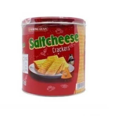 

Biskuit Khong Guan Creakers Salt Cheese Kaleng 336Gram