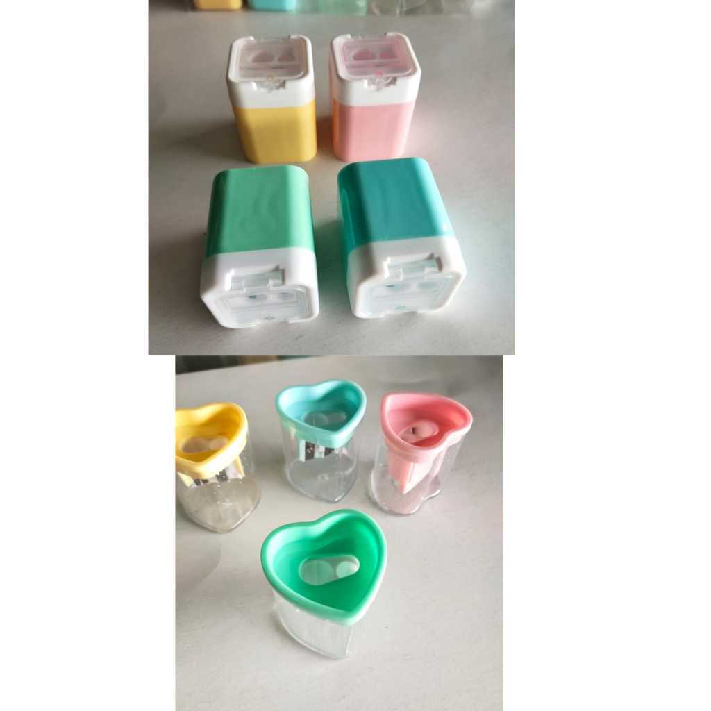 

AMG Sharpener 2in1 Rautan pensil segitiga dan biasa