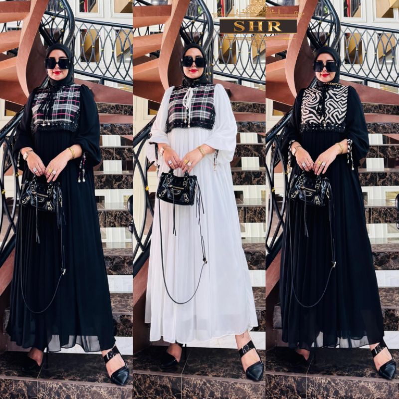 SHR ORI READY READY GAMIS MIDI ZEBRA DAN MIDI KOTAK MANIS BY SHR ORI