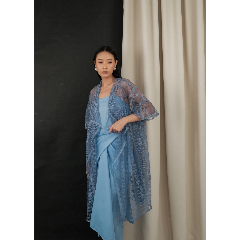 CEVORE - Dilara Brokat Set - Setelan Brukat Lebaran - Skirt Outer Set Wanita