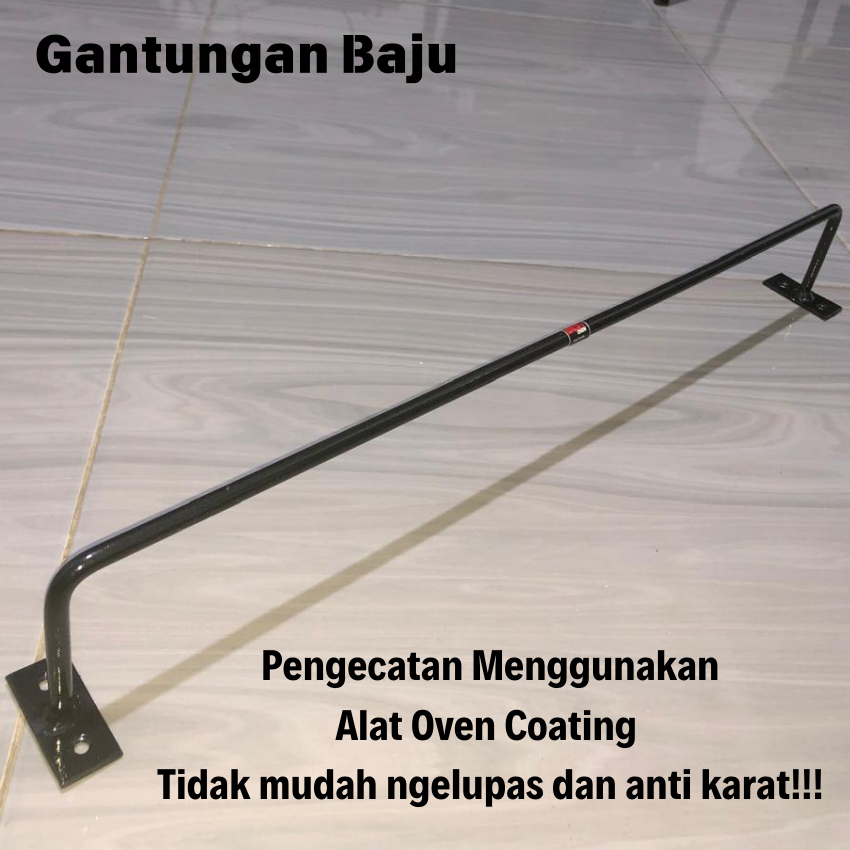 Gantungan Baju Dinding Tempel Castok Gantungan Baju Besi Dinding Cantelan Gantungan Handuk Besi Gant