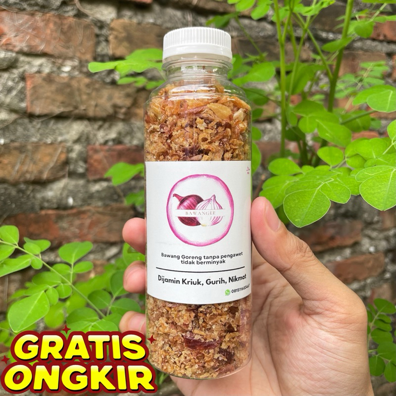 

Bawang Goreng Tanpa Campuran Ubi - GRADE B+ PREMIUM