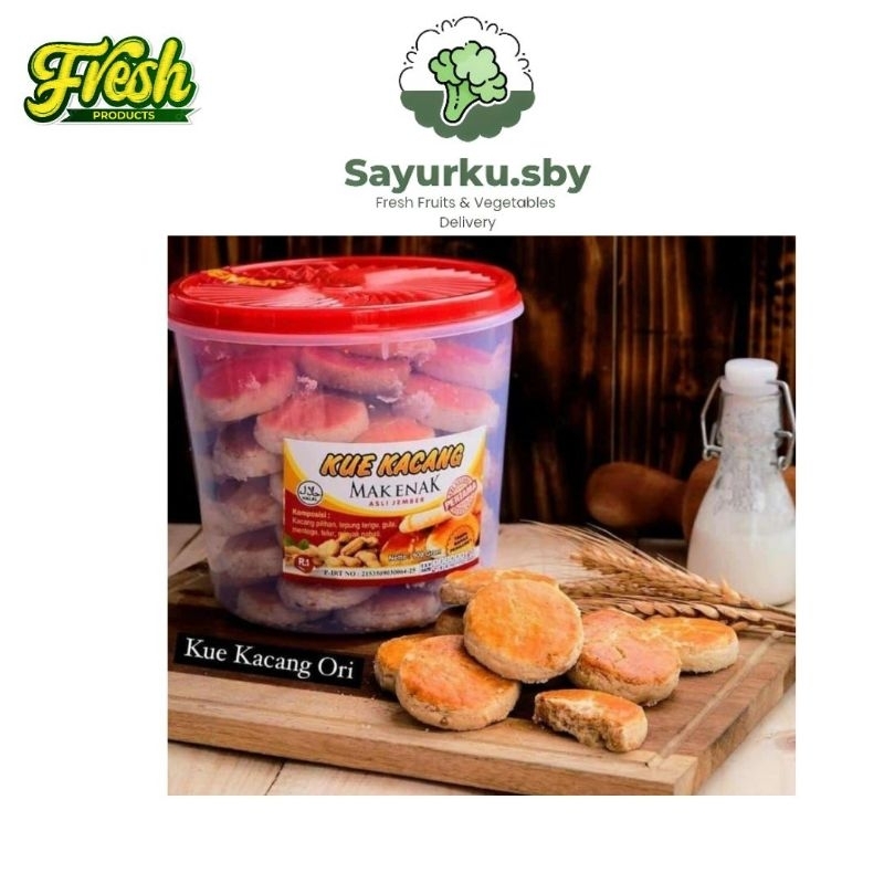 

sayurku.sby kue kacang Mak enak 1toples