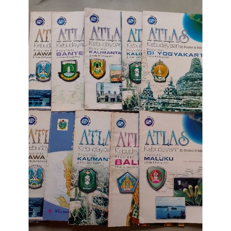 ATLAS KEBUDAYAAN 33 PROVINSI DI INDONESIA KARYA PEMBINA SWAJAYA