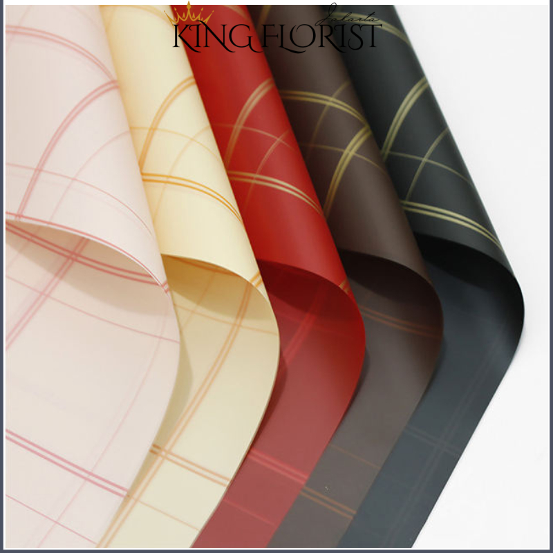 

20 LEMBAR Flower Wrapping Motif Kotak Celephone Kertas Bunga Waterproof 6191