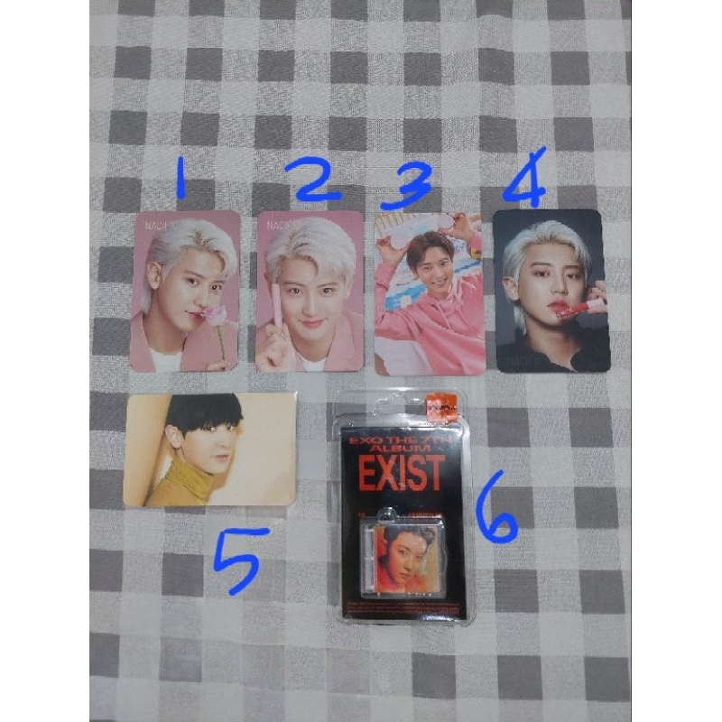 Official Photocard PC Chanyeol, SMini Chanyeol Exist