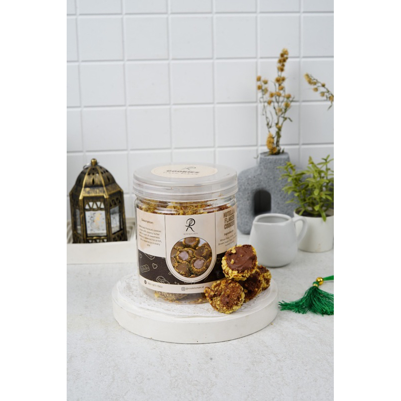 

NUTELLA FLAKES COOKIES PREMIUM WIJSMAN/KUKER NUTELLA ASLI