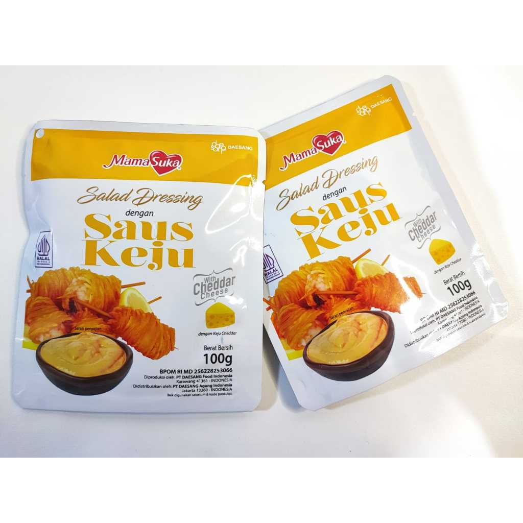 

Mamasuka Salad Dressing Saus Keju 100 gram - Cheese Sauce