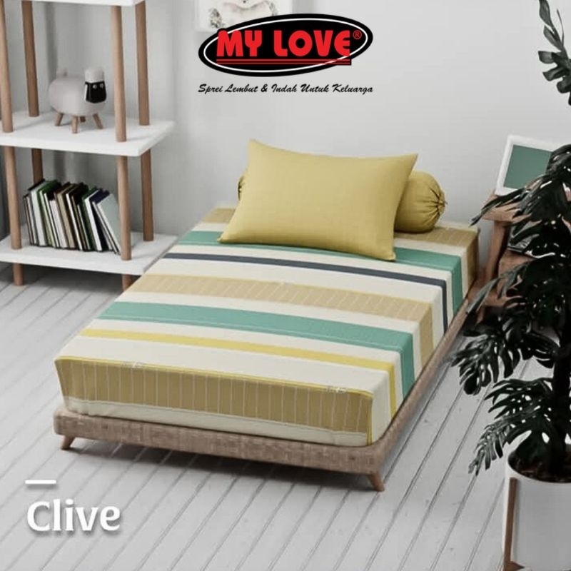 MY LOVE - Sprei 120x200 Single Tinggi 30