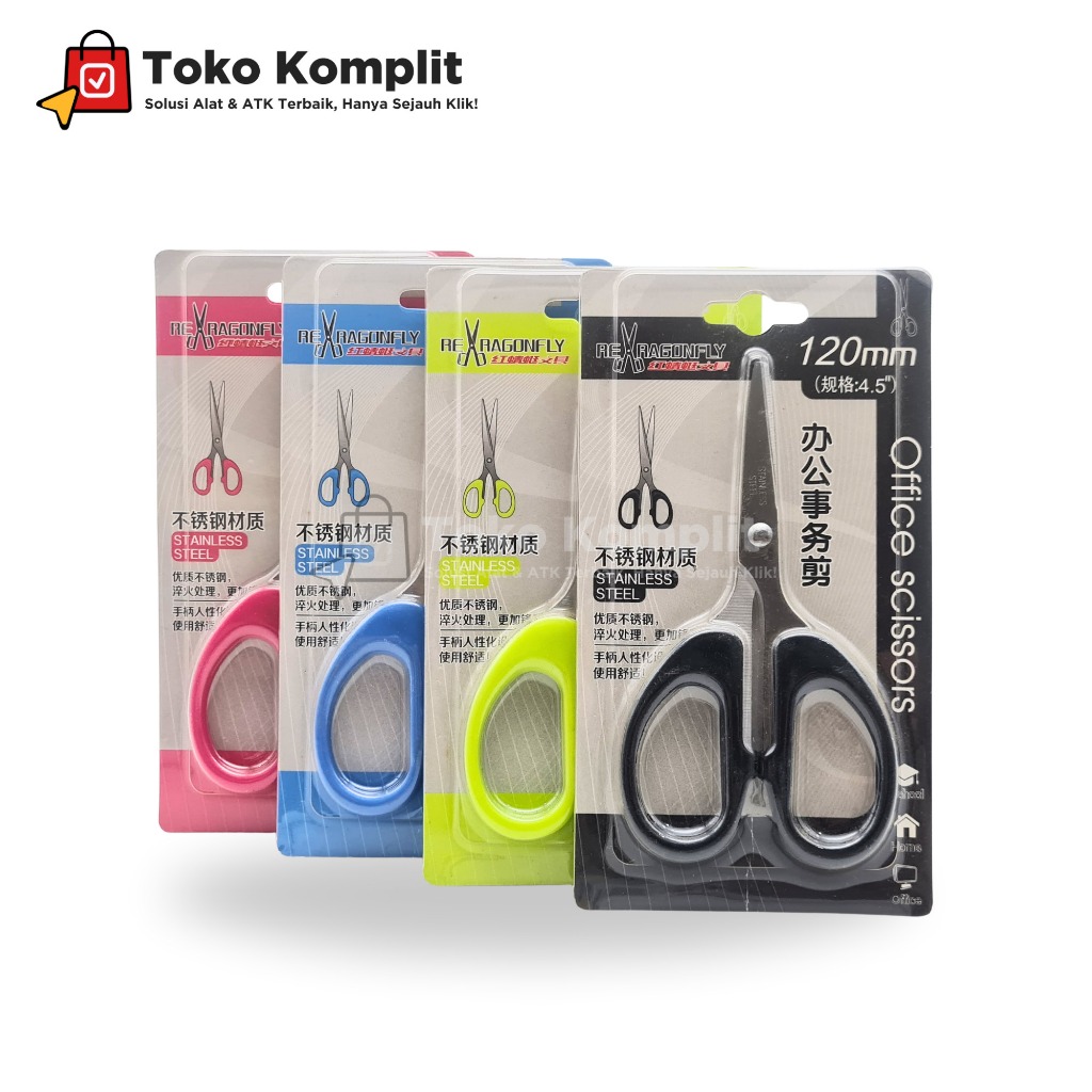 

Komplit - Gunting Reragonfly/Bauhia 4.5inch/120mm