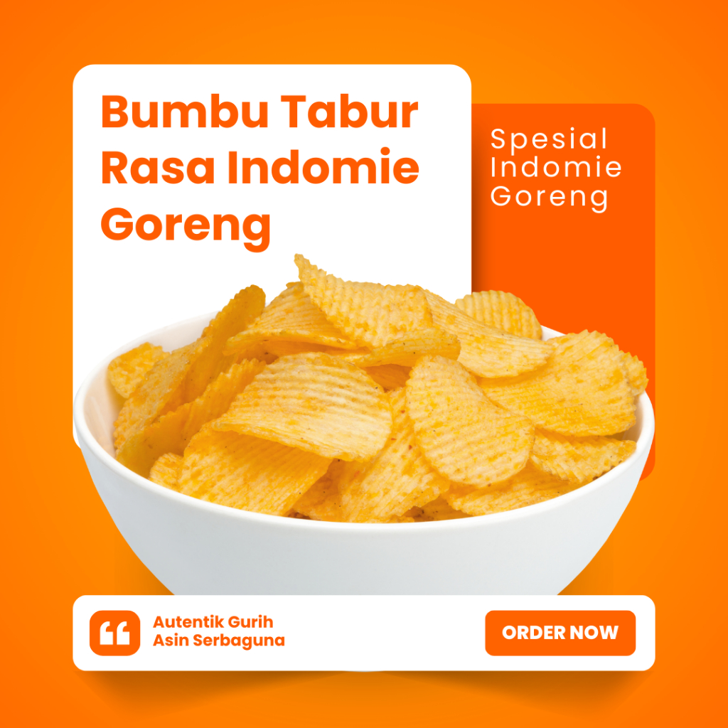 

Bumbu Tabur Rasa Indomie Goreng Autentik Gurih Asin Serbaguna 30 gr