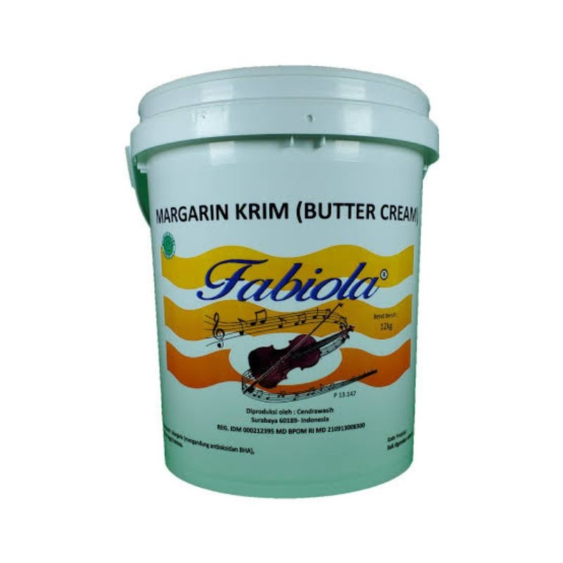 

Buttercream Cake Siap Pakai Fabiola Vanila Repack 250gr